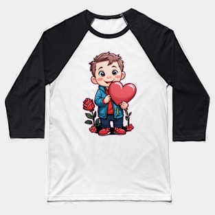 boy love Baseball T-Shirt